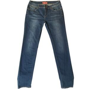 Max Jean Women Skinny Jeans size 11 Blue Slim Leg Mid Rise